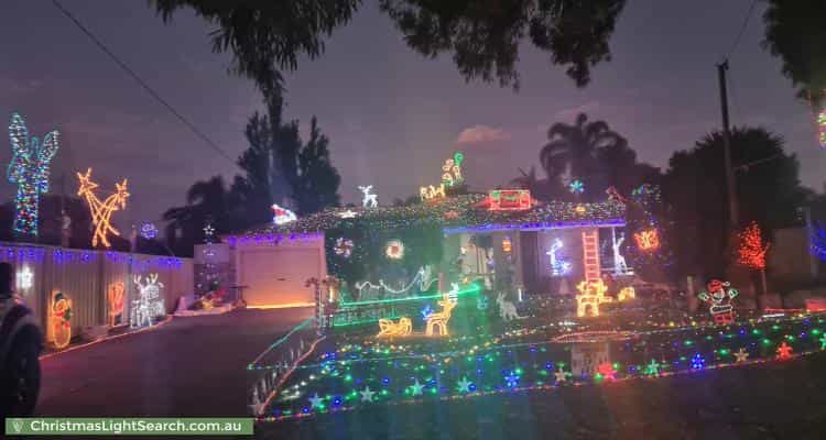 Christmas Light display at  Imperial Court, Seville Grove