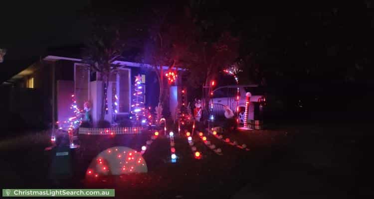 Christmas Light display at 83 Jinibara Crescent, Narangba