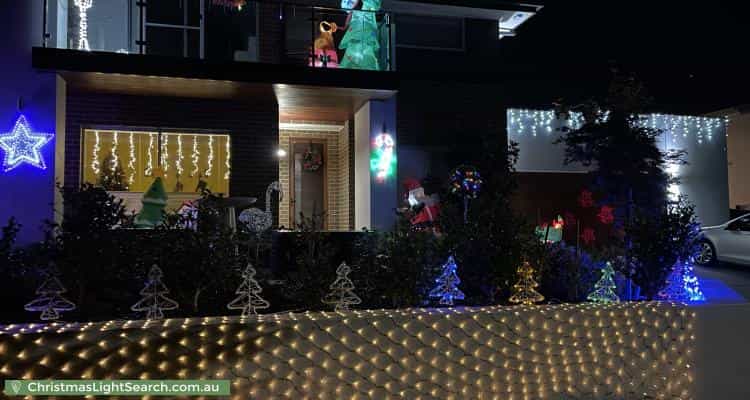 Christmas Light display at 36 Alan Watt Crescent, Casey