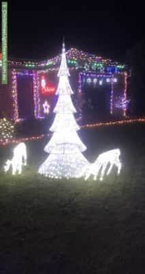 Christmas Light display at  Vaughan Court, Pakenham