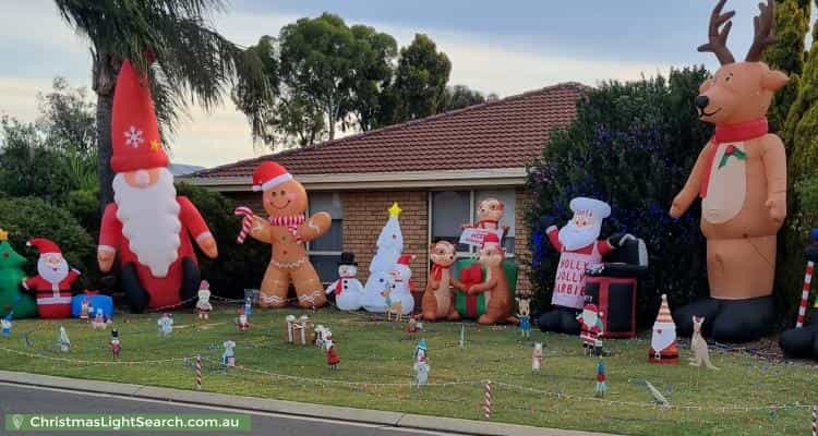 Christmas Light display at 31 Lukin Avenue, Paralowie