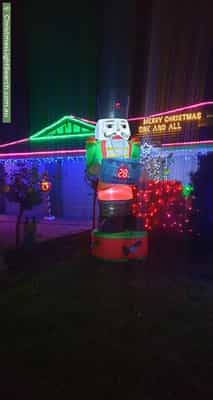 Christmas Light display at  Omega Drive, Blakeview