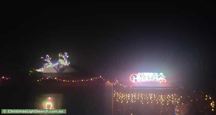 Christmas Light display at  Persimmon Grove, Golden Grove
