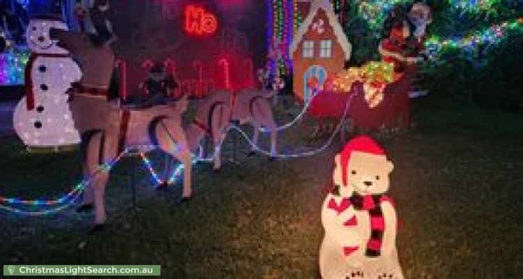 Christmas Light display at 25 Kathryn Road, Knoxfield