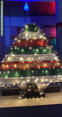Christmas Light display at  Balara Crescent Balara Crescent, Flagstaff Hill