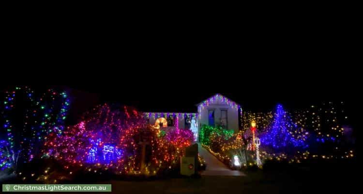 Christmas Light display at 47 Homedale Crescent, Connells Point