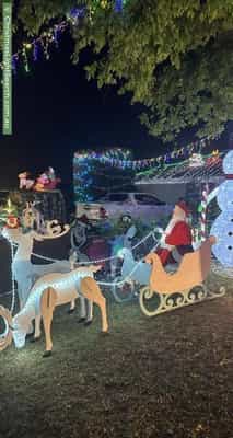 Christmas Light display at 50 Greenridge Court, Wynn Vale