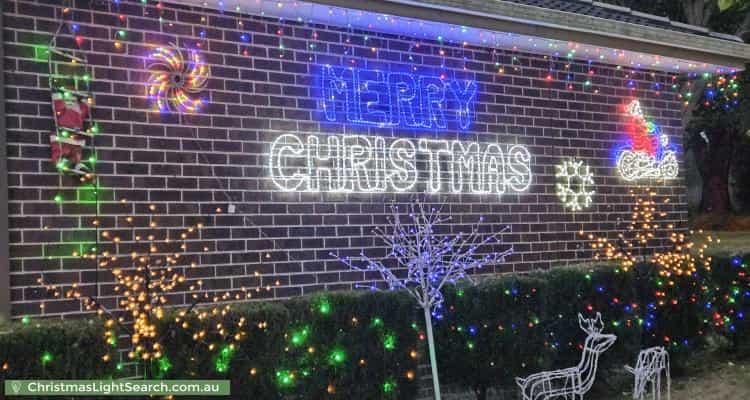 Christmas Light display at 52 Blackwood Park Road, Ferntree Gully