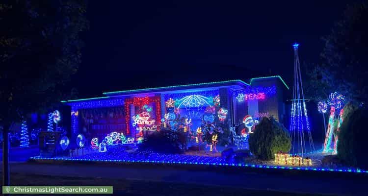 Christmas Light display at 1 Pasadena Boulevard, Clyde