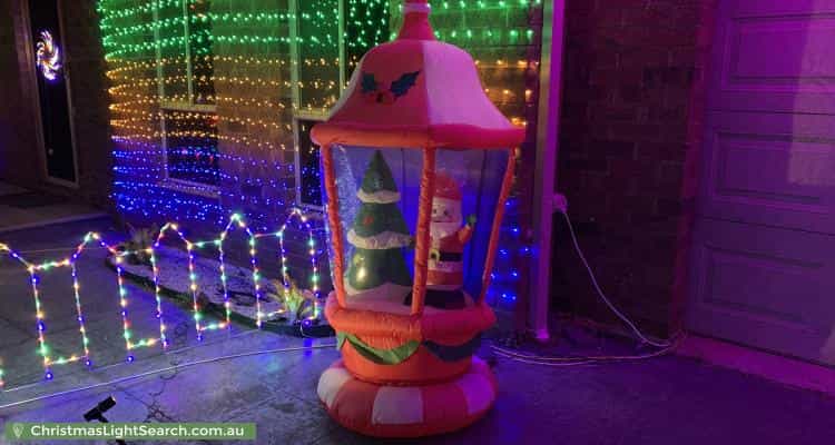Christmas Light display at 4 Mertz Way, Point Cook