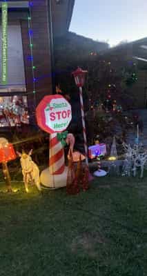 Christmas Light display at 213 Craigieburn Road, Craigieburn