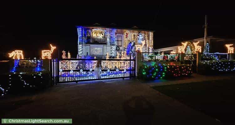 Christmas Light display at  Earl Street, Merrylands