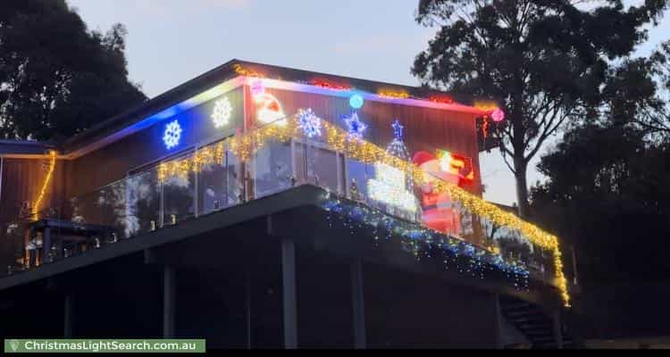 Christmas Light display at 42 Dickinson Grove, Mount Martha