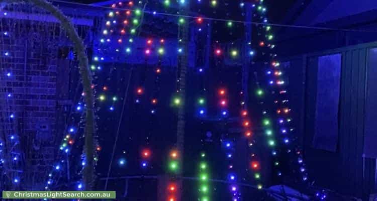 Christmas Light display at 11 Lane Court, Mount Warren Park