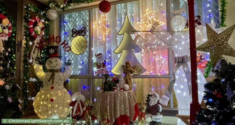 Christmas Light display at 79 Hanworth Street, Balcatta