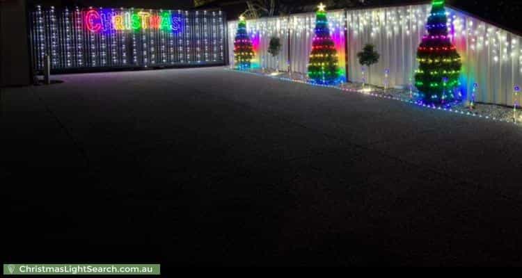 Christmas Light display at 352 Coburns Road, Kurunjang