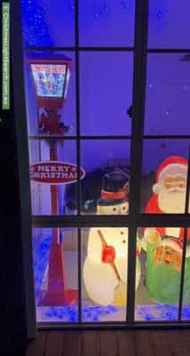 Christmas Light display at 31 Epsilon Close, Woodcroft