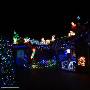 Christmas Light display at 243 Hogans Road, Hoppers Crossing