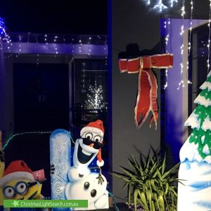 Christmas Light display at Marabou Street, Baldivis