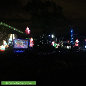 Christmas Light display at 26 Osmand Street, Wanniassa