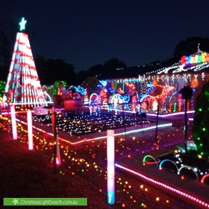 Christmas Light display at 24 Edmonds Road, Angle Vale
