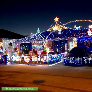 Christmas Light display at 20 Joseph Banks Boulevard, Banksia Grove