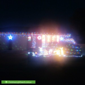 Christmas Light display at 3 Kemay Avenue, Mitchell Park