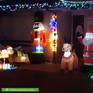 Christmas Light display at  McIntyre Road, Salisbury East