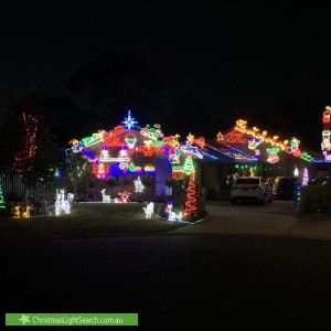 Christmas Light display at Llewellyn Court, Cranbourne North