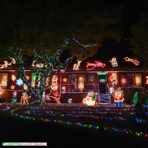Christmas Light display at Aintree Street, Mooroolbark