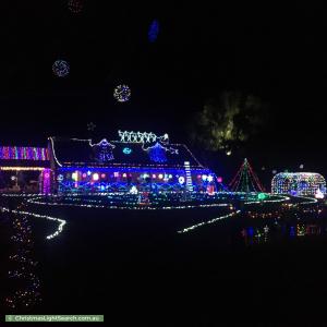 Christmas Light display at 152 Belltonia Way, Vasse