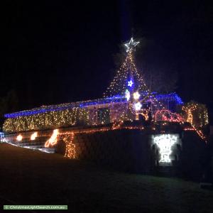 Christmas Light display at 6 Lawrence Court, Tannum Sands
