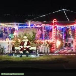 Christmas Light display at 39 Westfield Street, Maddington