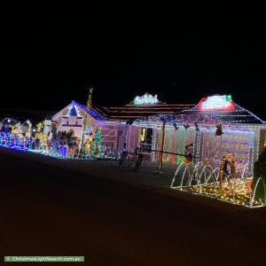 Christmas Light display at 55 Chelmsford Street, Craigmore