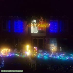 Christmas Light display at 20 Ingleton Drive, Hallett Cove