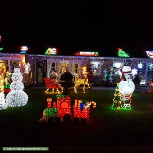 Christmas Light display at 5 Rosedale Avenue, Wattle Park