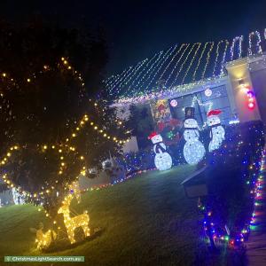 Christmas Light display at 257 Shreeve Road, Canning Vale