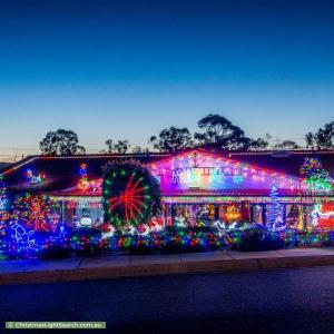 Christmas Light display at 17 Middleton Circuit, Gowrie
