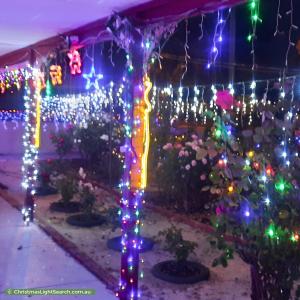 Christmas Light display at 247 Corfield Street, Gosnells