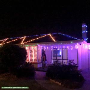 Christmas Light display at 681 Burbridge Road, West Beach