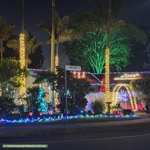 Christmas Light display at 69 Rholanda Crescent, Springwood