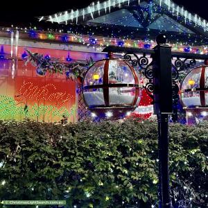 Christmas Light display at  Wintergreen Close, Bracken Ridge