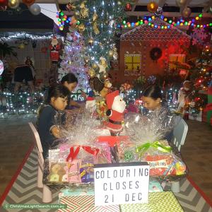 Christmas Light display at 7 Bauer Street, Cannington