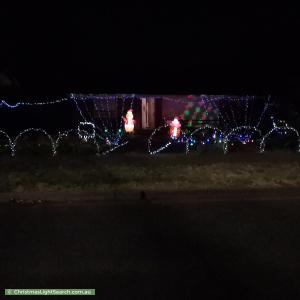 Christmas Light display at 13 Blackham Crescent, Smithfield Plains