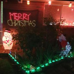 Christmas Light display at  Peppercorn Court, Cranbourne North