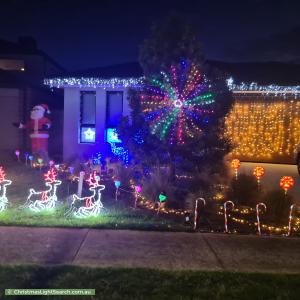 Christmas Light display at 4 Cadley Avenue, Point Cook