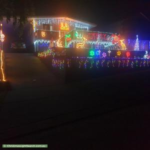 Christmas Light display at 20 Hopman Street, Greystanes