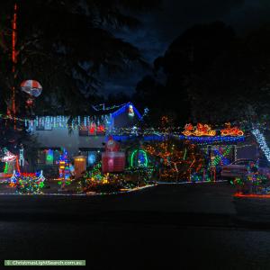 Christmas Light display at  Hordern Road, Mount Evelyn