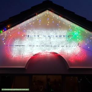 Christmas Light display at 57 Gulfview Road, Blackwood