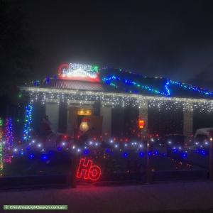 Christmas Light display at  Yerlo Drive, Largs North